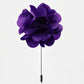 Vittorio Vico Unisex Satin Stick Flower Lapel Pin