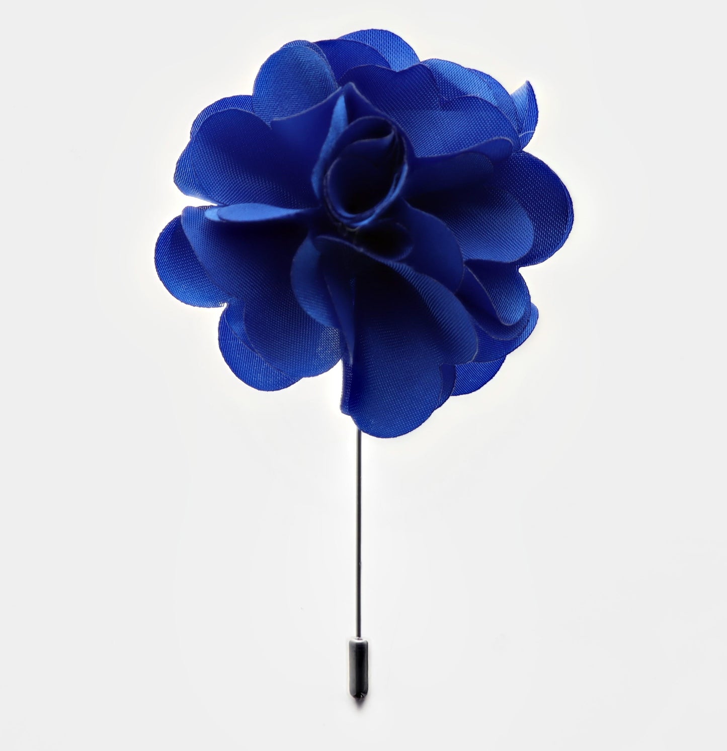 Vittorio Vico Unisex Satin Stick Flower Lapel Pin