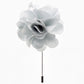 Vittorio Vico Unisex Satin Stick Flower Lapel Pin