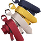 Vittorio Farina Solid Satin Zipper Ties Multipacks - N - ZIPPER - 4_FALL1 - Classy Cufflinks