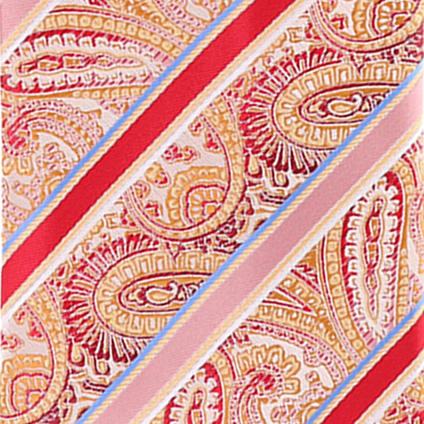 Vittorio Farina Paisley Designer Necktie & Pocket Square - NH-D-1274 - Classy Cufflinks