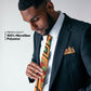 Vittorio Farina Kente Necktie & Pocket Square - NH - K_Kente #2 - Classy Cufflinks