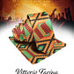 Vittorio Farina Kente Necktie & Pocket Square - NH - K_Kente #2 - Classy Cufflinks