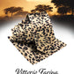 Vittorio Farina Kente Necktie & Pocket Square - NH - K_Leopard - Classy Cufflinks