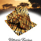 Vittorio Farina Kente Necktie & Pocket Square - NH - K_Tiger - Classy Cufflinks