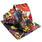 Vittorio Farina Mardi Gras Necktie & Handkerchief - NH - MG_MARDI #0 - Classy Cufflinks