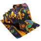 Vittorio Farina Mardi Gras Necktie & Handkerchief - NH - MG_MARDI #1 - Classy Cufflinks