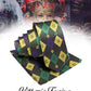 Vittorio Farina Mardi Gras Necktie & Handkerchief - NH - MG_MARDI #2 - Classy Cufflinks