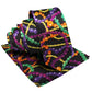 Vittorio Farina Mardi Gras Necktie & Handkerchief - NH - MG_MARDI #4 - Classy Cufflinks