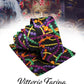 Vittorio Farina Mardi Gras Necktie & Handkerchief - NH - MG_MARDI #4 - Classy Cufflinks