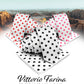 Vittorio Farina Polka Dot Necktie & Pocket Square Multipacks - NH - PD - 3_WHITE - Classy Cufflinks