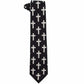 Vittorio Farina Men's Religious Satin Necktie & Pocket Square