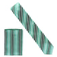 Vittorio Farina Skinny Designer Satin Necktie & Pocket Square - NH - SD - 0032 - Classy Cufflinks