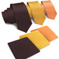 Vittorio Farina Solid Satin Necktie & Pocket Square Multipacks - NH - SOLID - 3_FALL1 - Classy Cufflinks