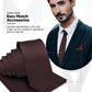 Vittorio Farina Solid Satin Necktie & Pocket Square Multipacks - NH - SOLID - 3_FALL1 - Classy Cufflinks