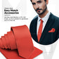 Vittorio Farina Solid Satin Necktie & Pocket Square Multipacks - NH - SOLID - 5_FALL1 - Classy Cufflinks