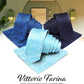 Vittorio Farina Woven Paisley Necktie & Pocket Square Multipacks - NH - WP - 3_BLUE - Classy Cufflinks