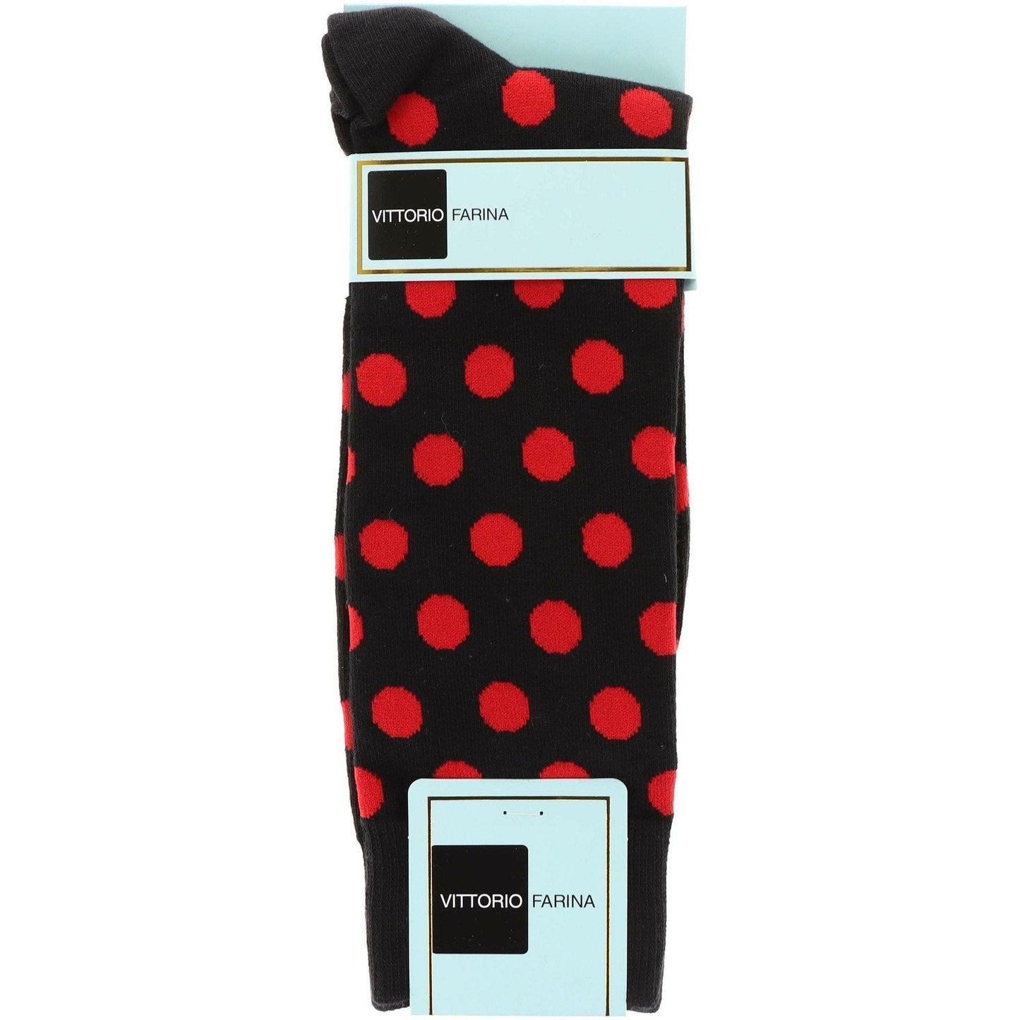 Vittorio Farina Men's Polka Dot Designer Socks by Classy Cufflinks