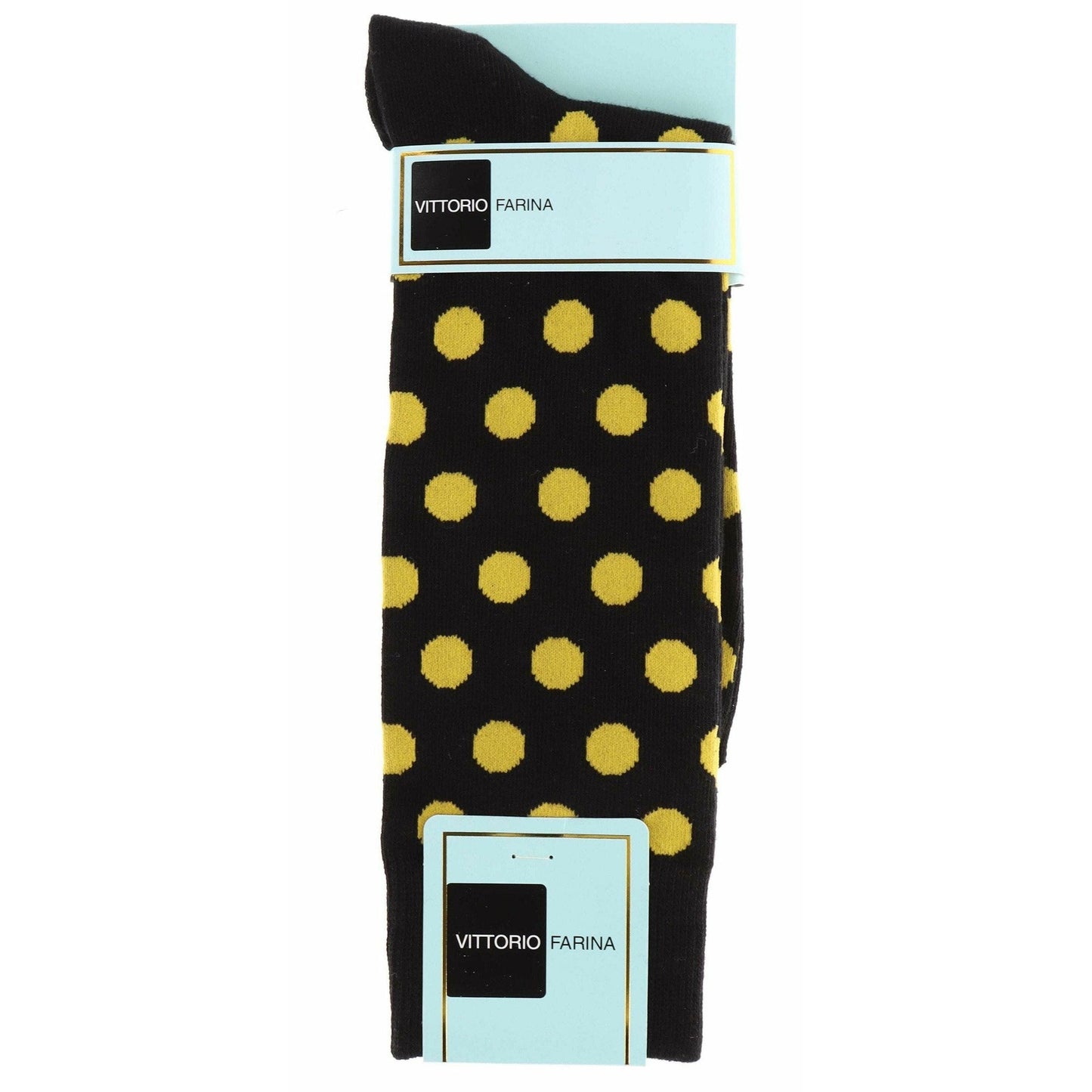 Vittorio Farina Men's Polka Dot Designer Socks by Classy Cufflinks