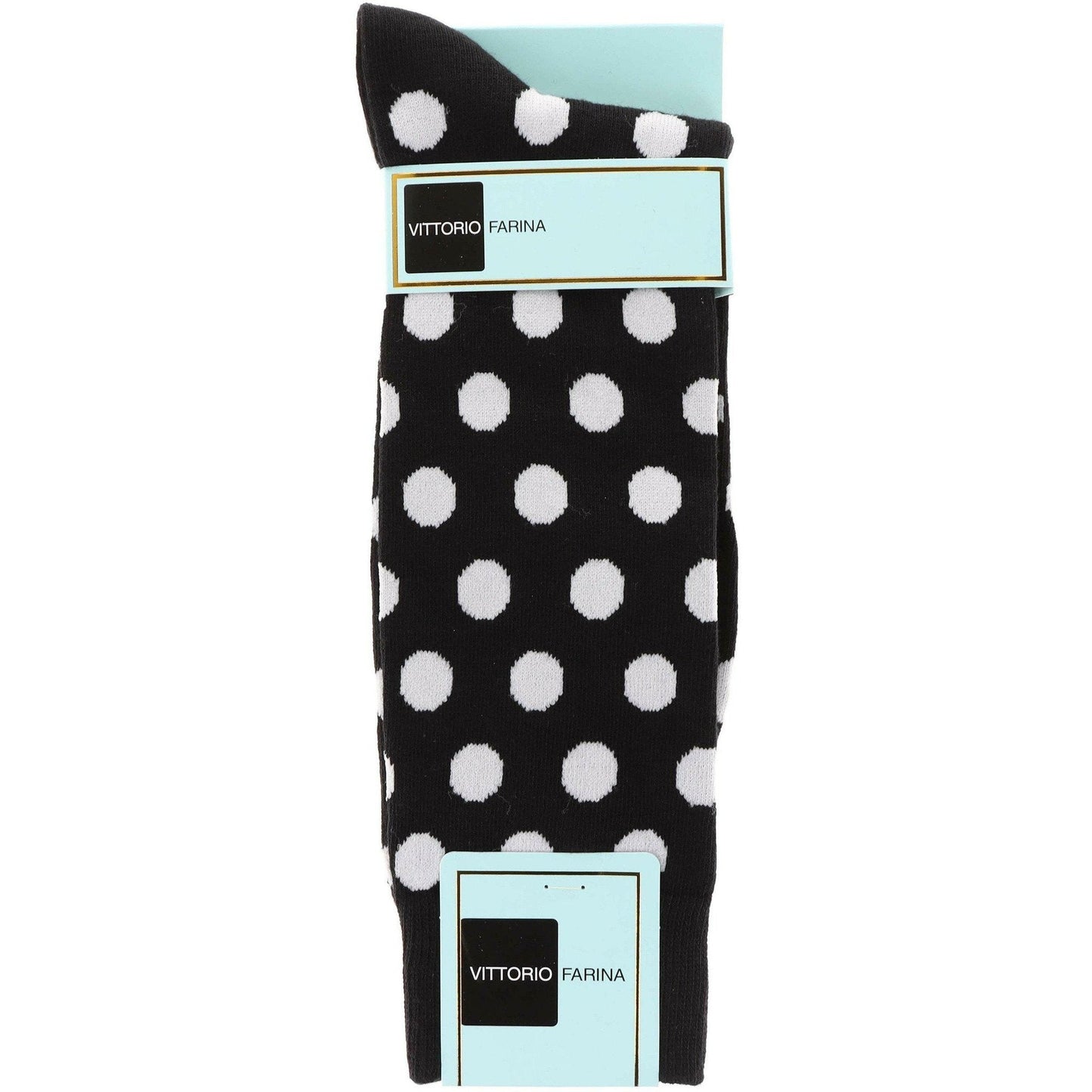 Vittorio Farina Men's Polka Dot Designer Socks by Classy Cufflinks