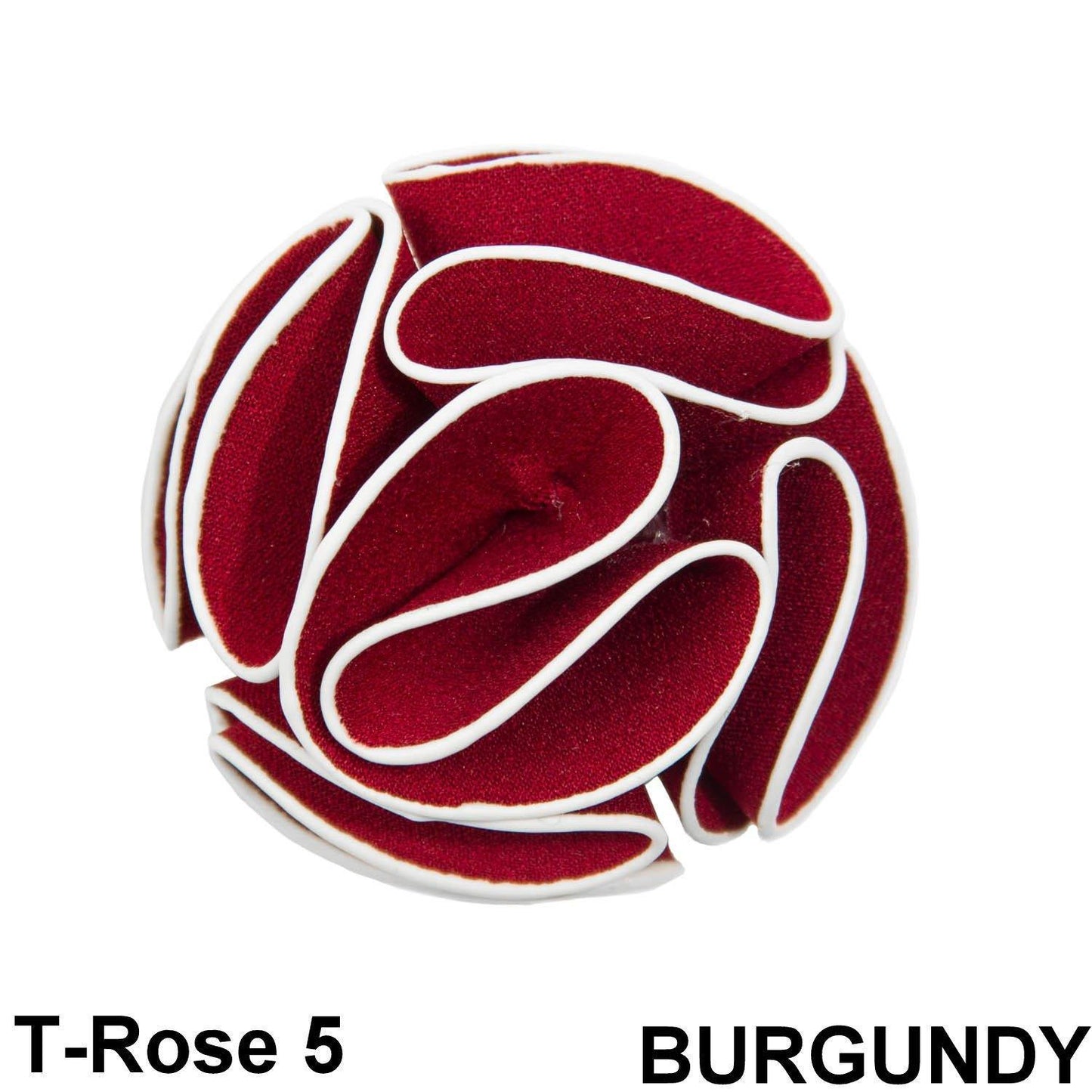 Vittorio Vico Men's Formal Trim Rose Flower Lapel Pin by Classy Cufflinks