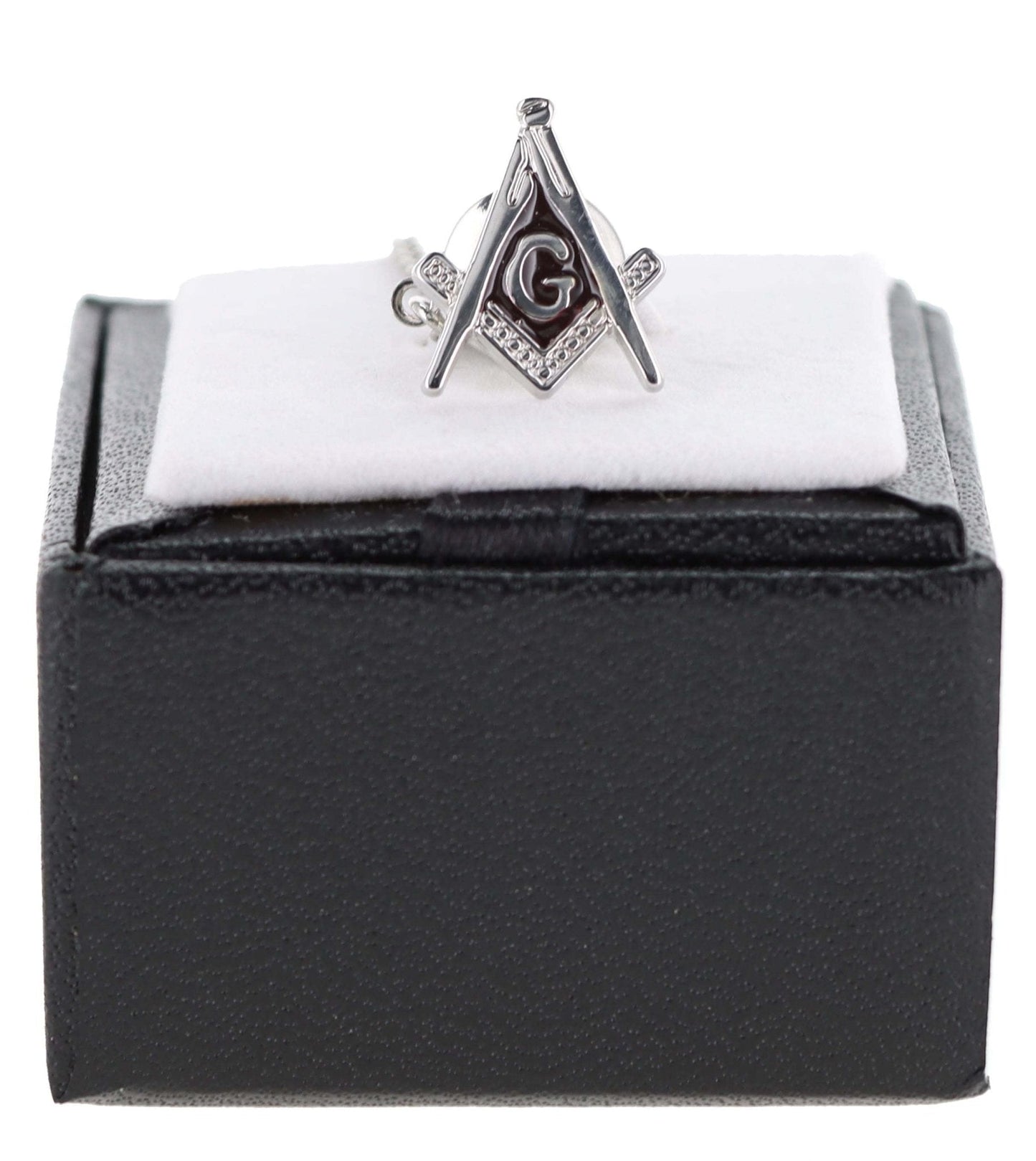 Vittorio Vico Men's Masonic Tie Tack in Gift Box