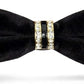 Vittorio Farina Velvet Bow Tie - vb-001 - Classy Cufflinks