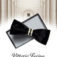 Vittorio Farina Velvet Bow Tie - vb - 001 - Classy Cufflinks