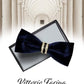 Vittorio Farina Velvet Bow Tie - vb - 003 - Classy Cufflinks