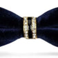 Vittorio Farina Velvet Bow Tie - vb-003 - Classy Cufflinks