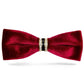 Vittorio Farina Velvet Bow Tie - vb - 004 - Classy Cufflinks