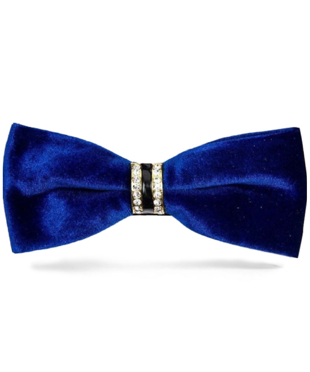 Vittorio Farina Velvet Bow Tie - vb - 005 - Classy Cufflinks