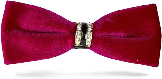 Vittorio Farina Velvet Bow Tie - vb-006 - Classy Cufflinks