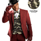 Vittorio Farina Kente Vest & Bow Tie - vest_kente_BB_camo_S - Classy Cufflinks