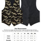 Vittorio Farina Kente Vest & Bow Tie - vest_kente_BB_camo_S - Classy Cufflinks