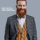 Vittorio Farina Kente Vest & Bow Tie - vest_kente_BB_Kente #3_S - Classy Cufflinks