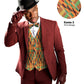 Vittorio Farina Kente Vest & Bow Tie - vest_kente_BB_Kente #3_S - Classy Cufflinks