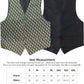 Vittorio Farina Mardi Gras Vest & Bow Tie ONLY Ver 1. - vestB_mardi_BB_Mardi #6_S - Classy Cufflinks