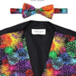 Vittorio Farina Mardi Gras Vest & Bow Tie ONLY Ver 1. - vestB_mardi_BB_Mardi #7_S - Classy Cufflinks